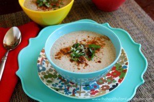 Raw Vegan Cream of Mushroom Soup