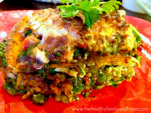 Vegan Mexican Lasagna  The Healthy Family and Home