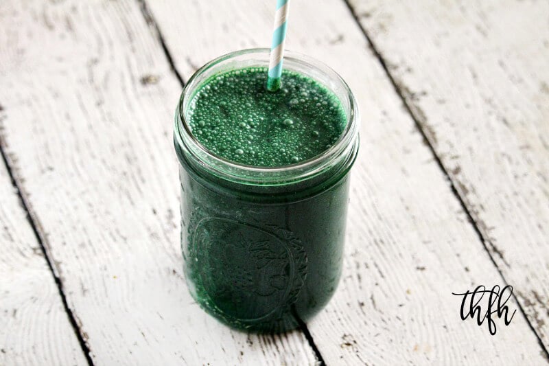 Vegan Spirulina and Hemp Protein Smoothie | The Healthy Family and Home