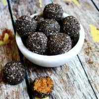 Raw Chia Seed Nut Butter Balls | The Healthy Family and Home
