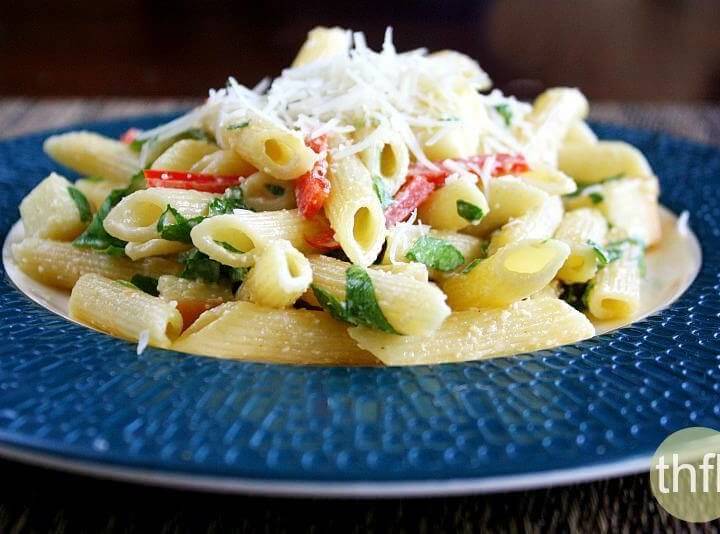 Smoked Mozzarella Pasta Salad | The Healthy Family and Home