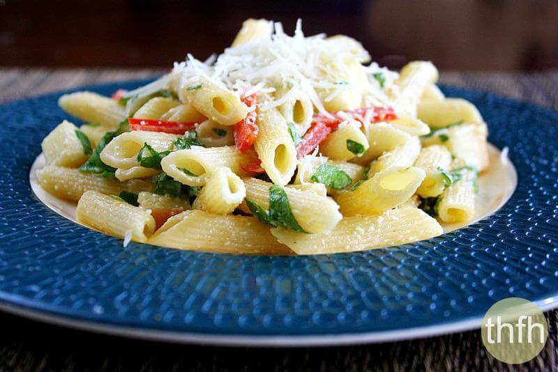 Smoked Mozzarella Pasta Salad | The Healthy Family and Home