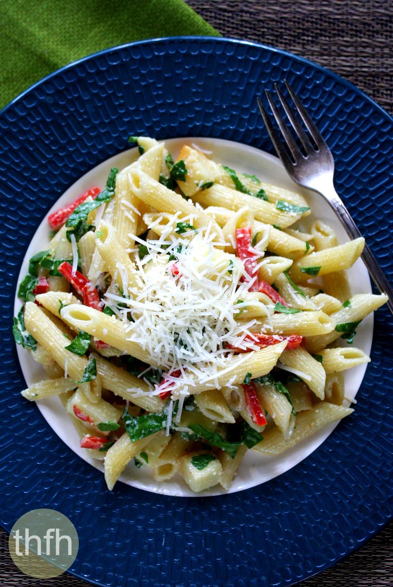 Smoked Mozzarella Pasta Salad | The Healthy Family and Home