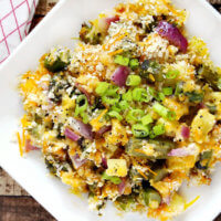 Vegan Squash and Asparagus Casserole | The Healthy Family and Home