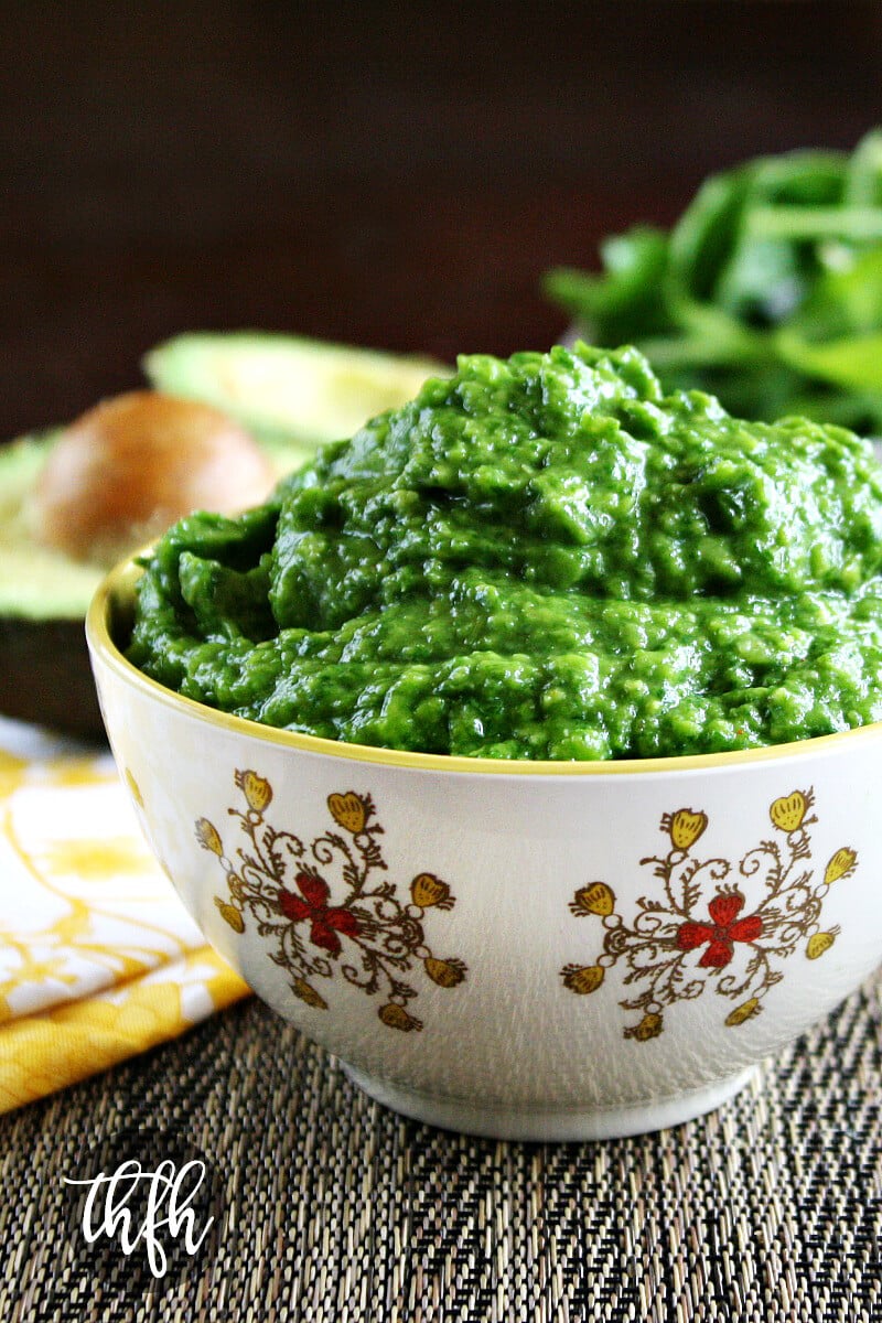 Raw Vegan Spinach and Avocado Dip | The Healthy Family and Home