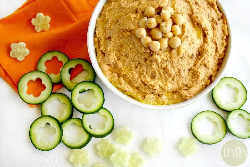 Vegan Sun-Dried Tomato Hummus | The Healthy Family and Home