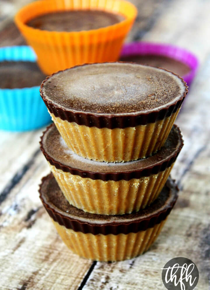 Clean Eating Healthy Peanut Butter Cups | The Healthy Family and Home