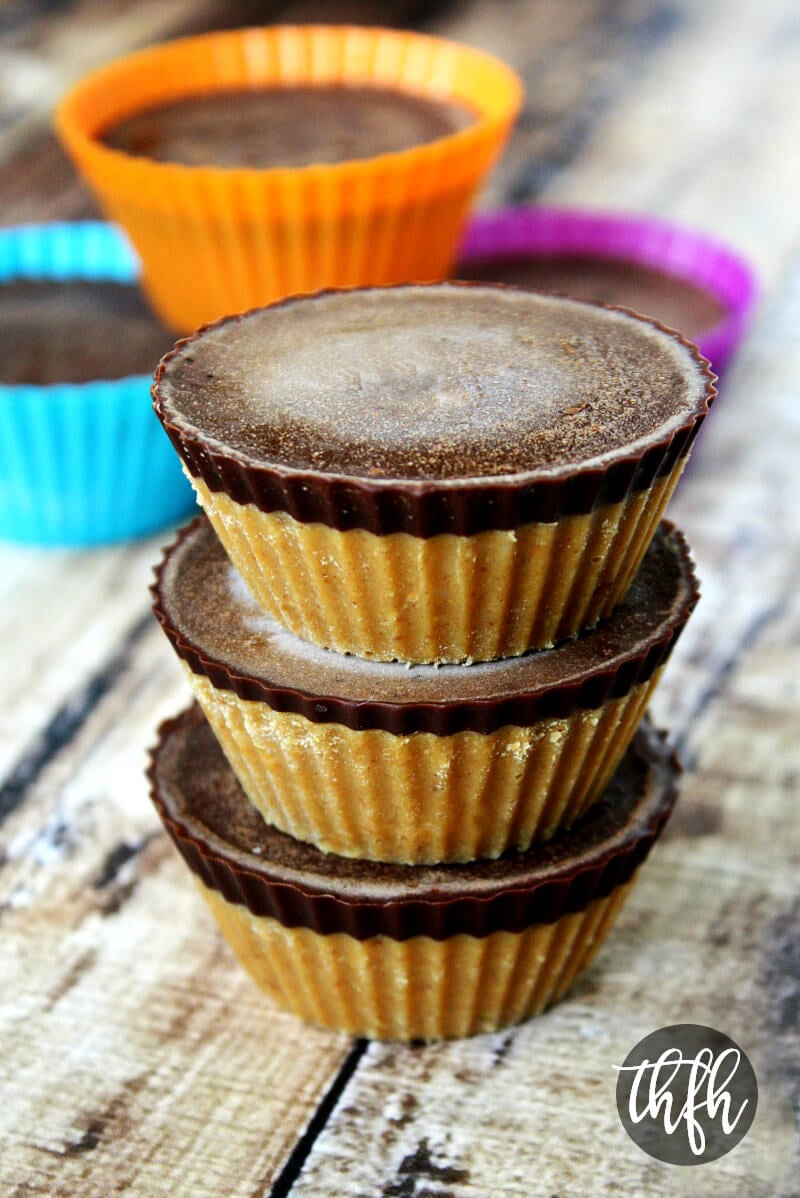 Clean Eating Healthy Peanut Butter Cups | The Healthy Family and Home