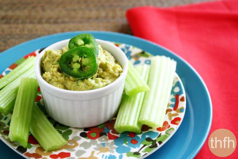 Vegan Jalapeno and Lime Hummus | The Healthy Family and Home