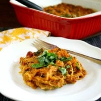 Vegan Italian Spaghetti Squash Bake | The Healthy Family and Home