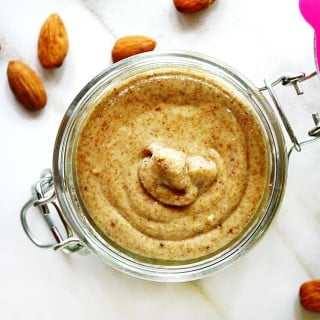 How To Make Homemade Almond Butter With A Vitamix | The Healthy Family and Home
