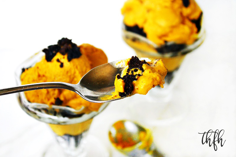 Gluten-Free Vegan Pumpkin Ice Cream and Brownie Parfait | The Healthy Family and Home