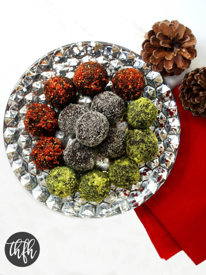 Walnut and Cacao Holiday Truffles | The Healthy Family and Home