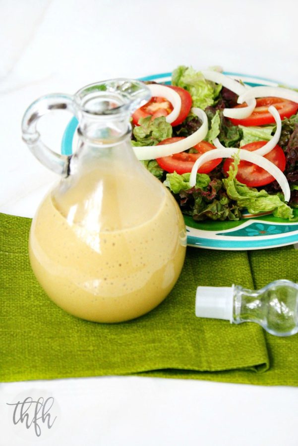 The BEST Healthy Vegan "Honey" Mustard Dressing