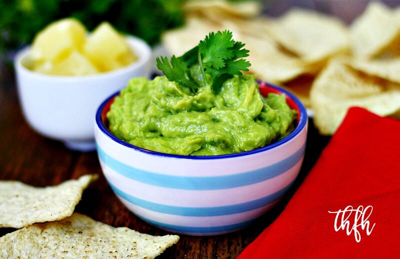 Clean Eating Vegan Pineapple Guacamole | The Healthy Family and Home