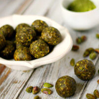 Gluten-Free Vegan Pistachio and Matcha Truffles | The Healthy Family and Home