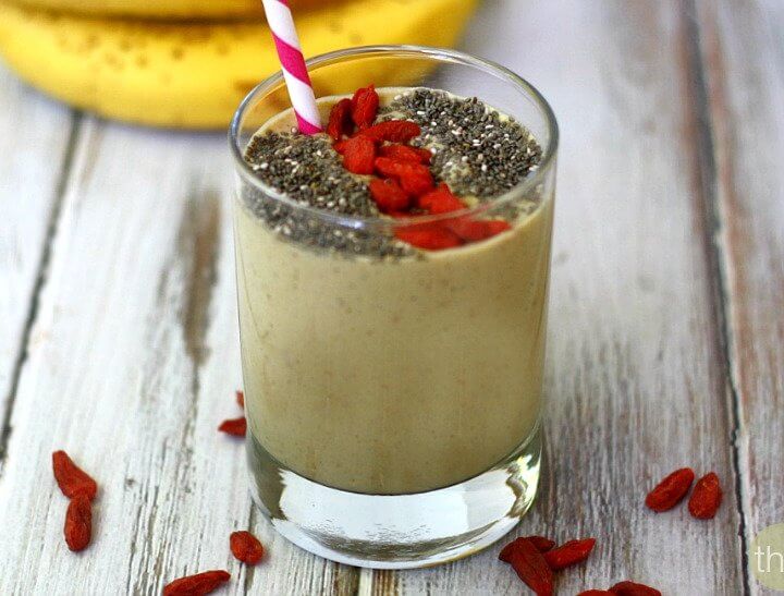 Banana and Mango Superfood Smoothie | The Healthy Family and Home