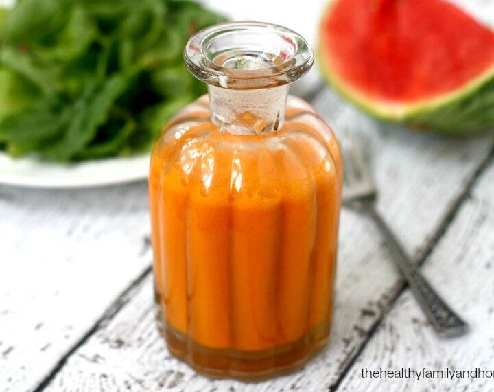 Clean Eating Watermelon Vinaigrette | The Healthy Family and Home