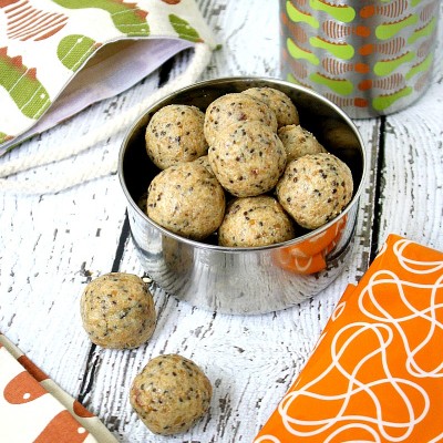 Crispy Cashew Butter Energy Balls - Vegan, Gluten-Free, Dairy-Free, No Refined Sugar | The Healthy Family and Home