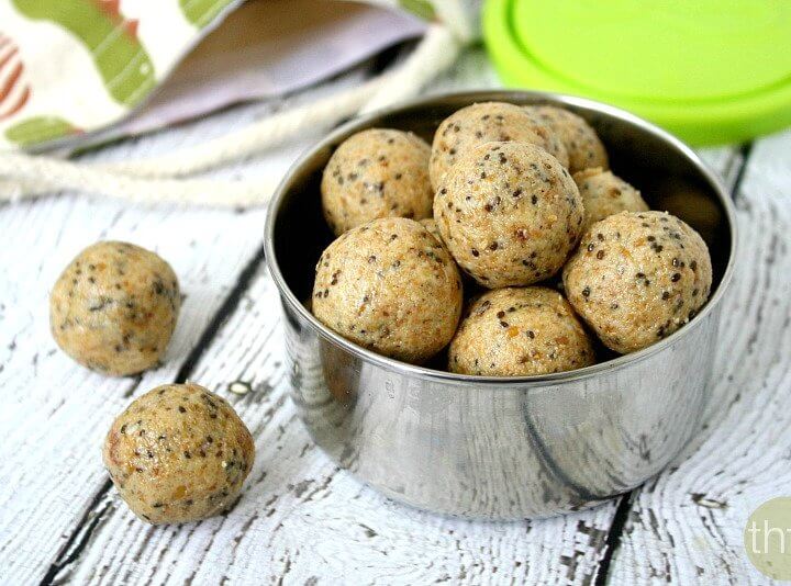 Crispy Cashew Butter Energy Balls | The Healthy Family and Home