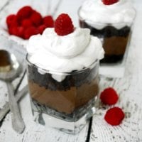 Clean Eating Peanut Butter Brownie Triffle | The Healthy Family and Home