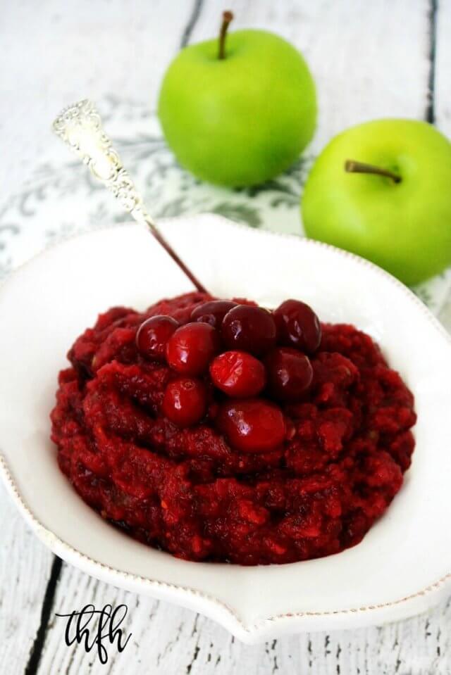 NoCook Vegan Cranberry Sauce The Healthy Family and Home