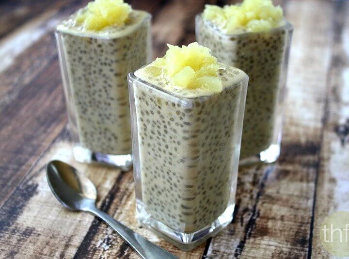 Pineapple Protein Chia Pudding | The Healthy Family and Home
