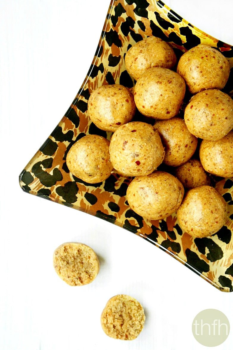 Vanilla Bean Peanut Butter Protein Balls | The Healthy Family and Home