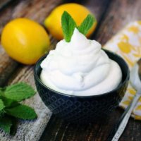 Clean Eating Vegan Lemon Mousse | The Healthy Family and Home