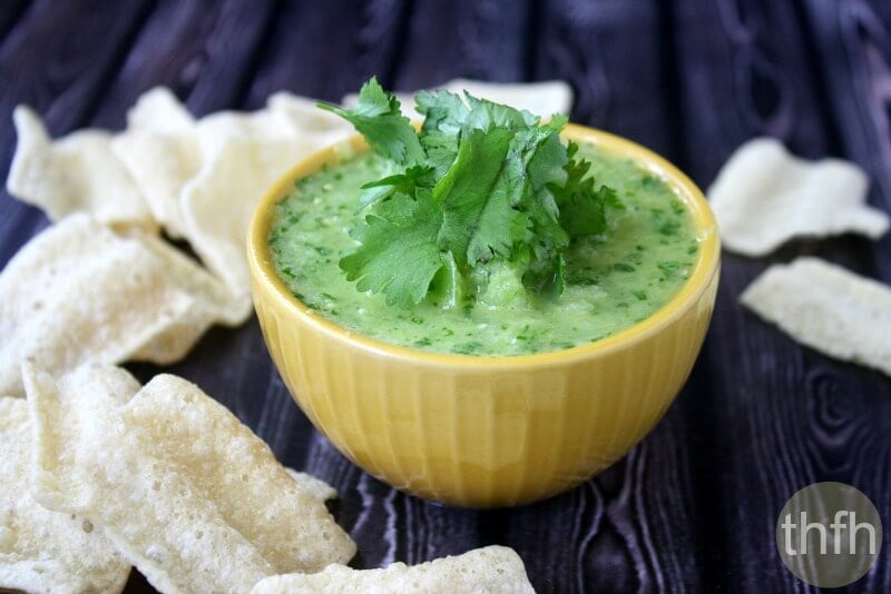 Tomatillo and Jalapeno Dip | The Healthy Family and Home
