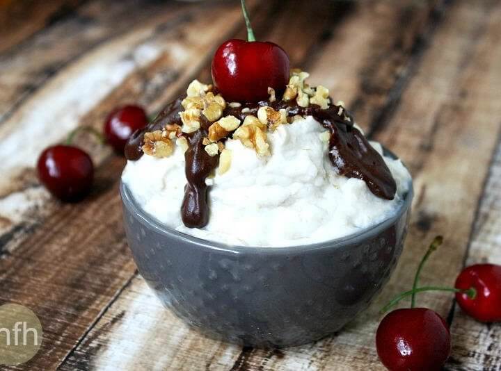 Clean Eating Banana Split Mousse | The Healthy Family and Home