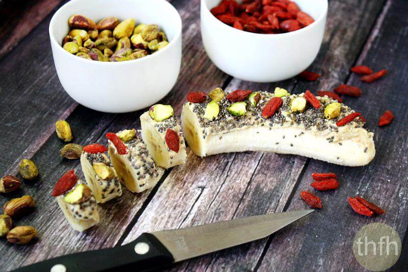 Cashew Butter Banana Sushi | The Healthy Family and Home
