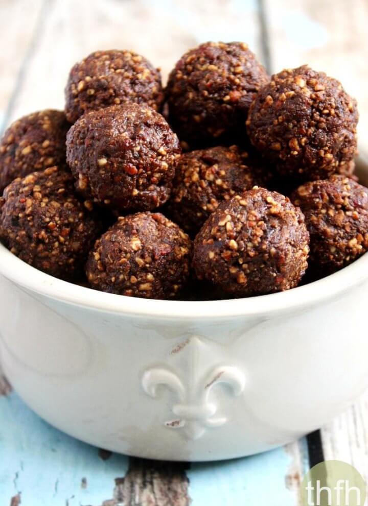 Pecan Cranberry Truffles | The Healthy Family and Home