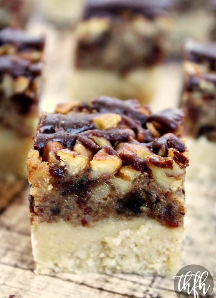 Gluten-Free Vegan Pecan Pie Bars | The Healthy Family and Home