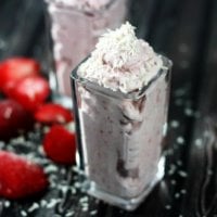 Clean Eating Vegan Strawberry Mousse | The Healthy Family and Home