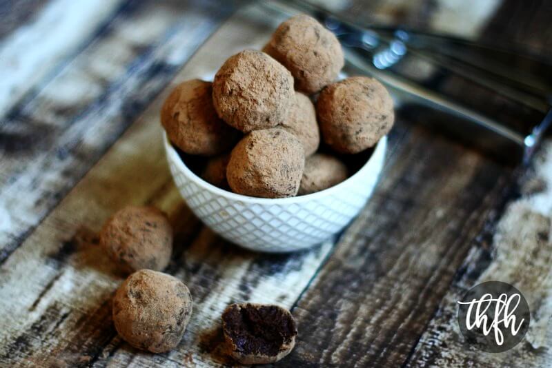 Gluten-Free Vegan Chocolate Fudge Truffles | The Healthy Family and Home