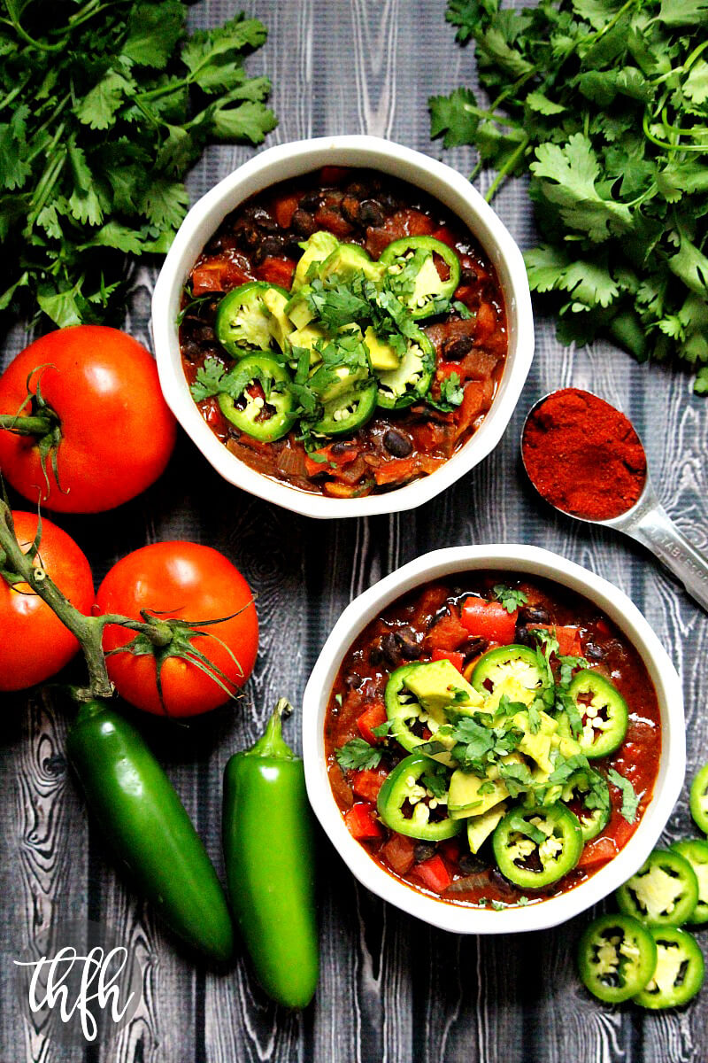 Vegan Smoked Paprika and Black Bean Chili | The Healthy Family and Home