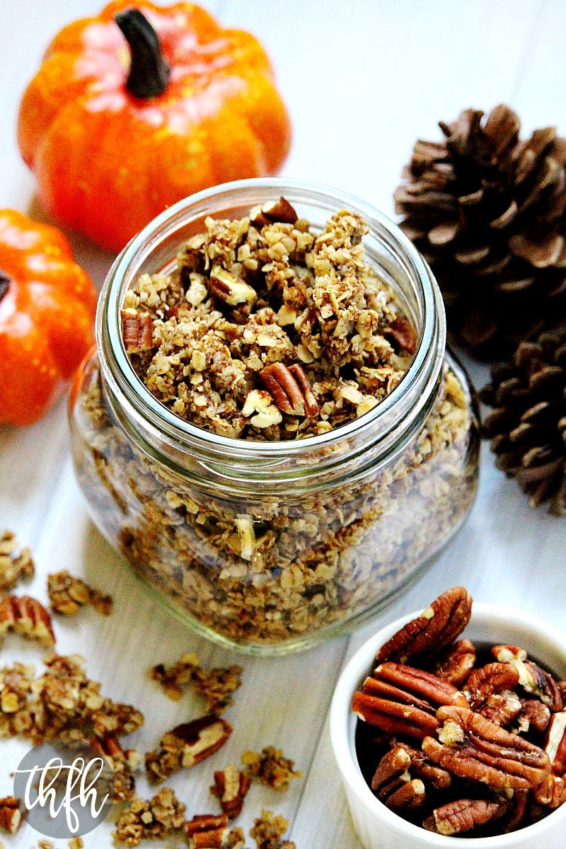 Pumpkin Spice and Pecan Granola | The Healthy Family and Home