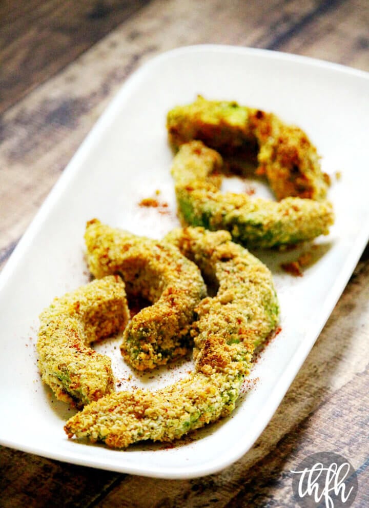 Gluten-Free Vegan Baked Avocado Fries | The Healthy Family and Home