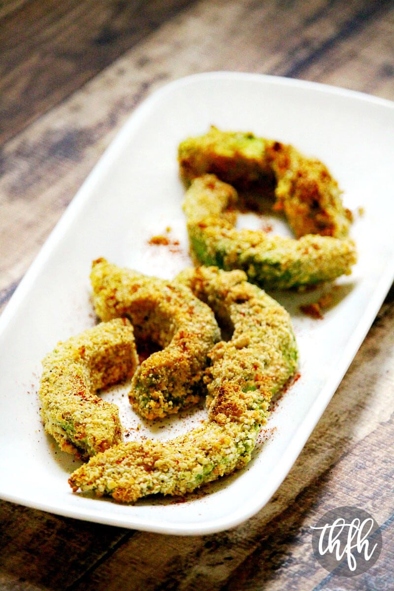 Gluten-Free Vegan Oven-Baked Avocado Fries | The Healthy Family and Home