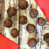 Gluten-Free Vegan Chocolate Chip Pistachio Truffles | The Healthy Family and Home