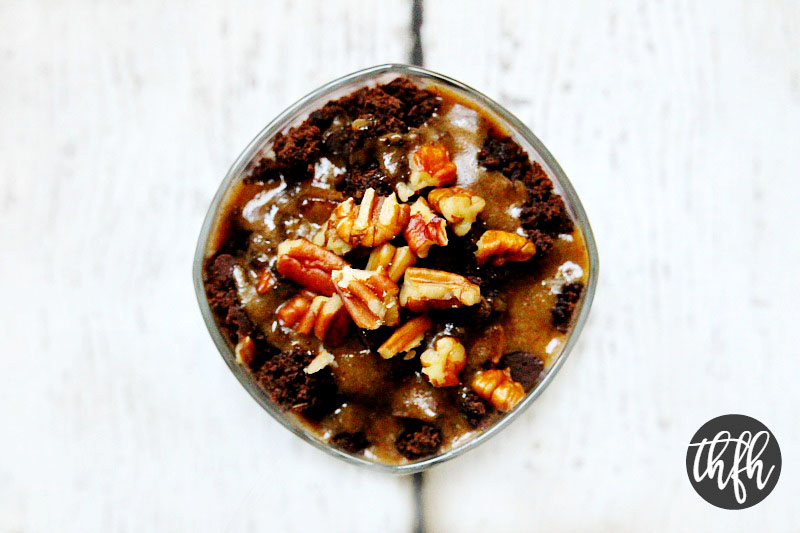 Gluten-Free Vegan Chocolate Pudding and Brownie Parfait | The Healthy Family and Home