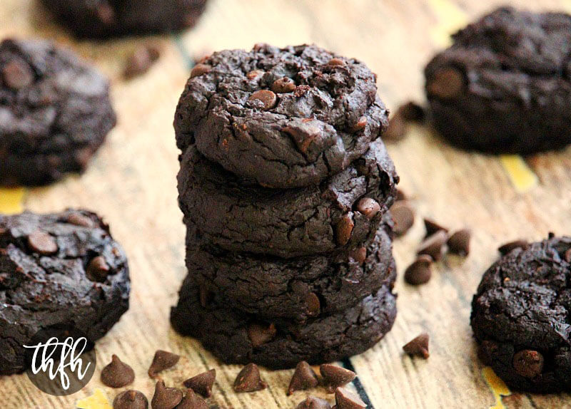 Gluten-Free Vegan Flourless Fudgy Chocolate Avocado Cookies | The Healthy Family and Home