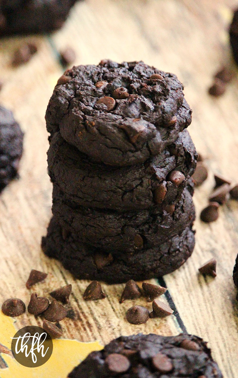 Gluten-Free Vegan Flourless Fudgy Chocolate Avocado Cookies | The Healthy Family and Home