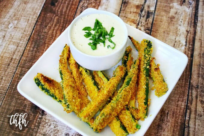 Gluten-Free Vegan Oven Baked Zucchini Fries | The Healthy Family and Home