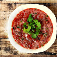 Spicy Watermelon Salsa | The Healthy Family and Home