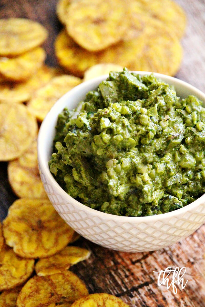 Lectin-Free Vegan Basil and Cauliflower Rice Dip | The Healthy Family and Home