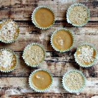 Gluten-Free Vegan Cashew Butter Fudge Cups | The Healthy Family and Home