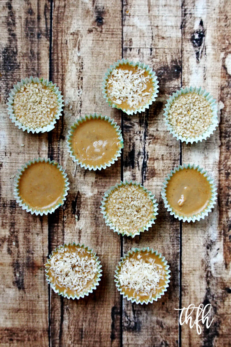 Gluten-Free Vegan Cashew Butter Fudge Cups | The Healthy Family and Home