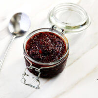 Clean Eating Dark Cherry Chia Jam | The Healthy Family and Home